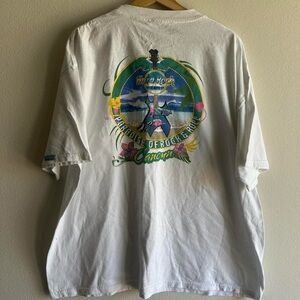 Hard Rock Cafe White Graphic T-Shirt